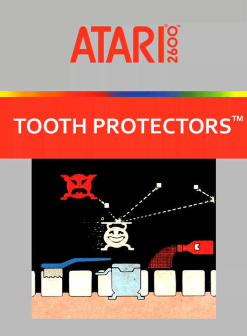 Tooth Protectors box art for Atari 2600